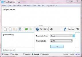 Client for Google Translate Image 1