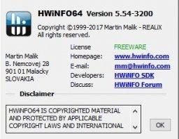 download the last version for windows HWiNFO32 7.60