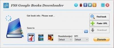 FSS Google Books Downloader Image 3