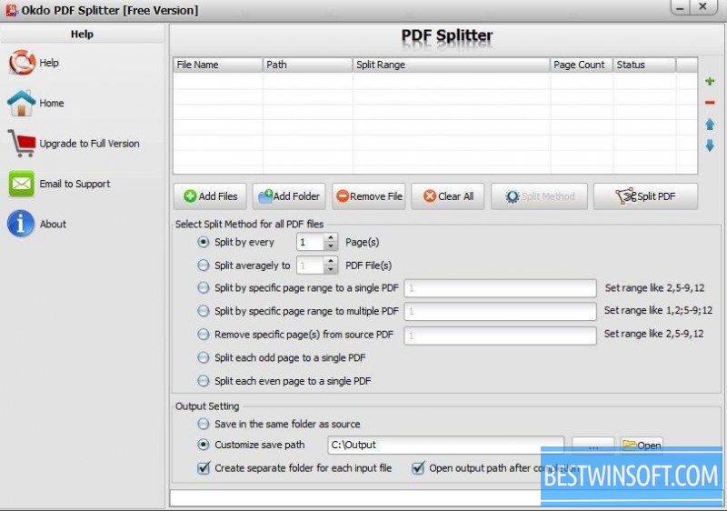 
		
			Okdo PDF Splitter Free
		 Icon