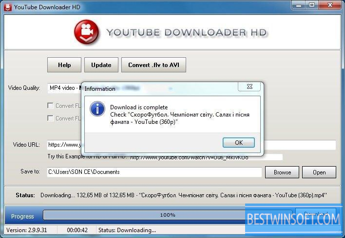 youtube downloader free for pc