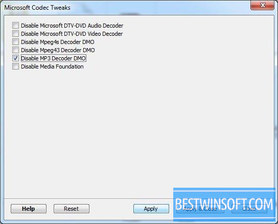 K-Lite Codec Tweak Tool for Windows PC Free Download