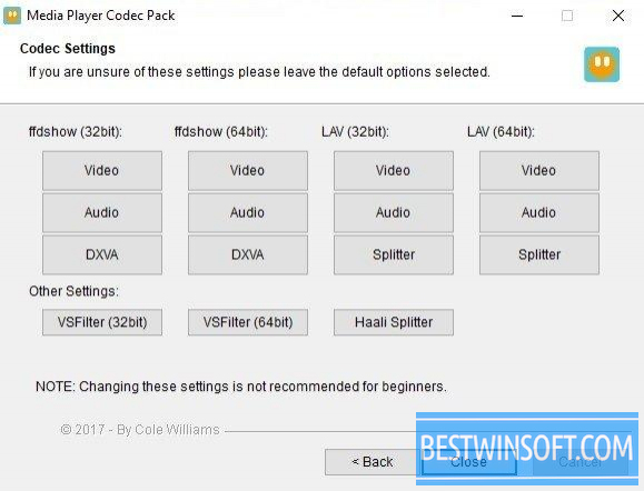 media player codec pack 4.2.0