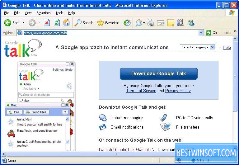 google chat download windows