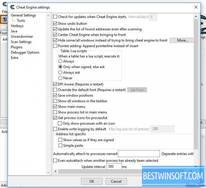 Cheat Engine 7.5 Download For Windows PC - Softlay