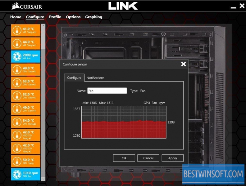 corsair temp monitor